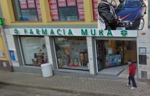 esterno farmacia mura di rapinata a capoterra