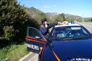 carabinieri di pattuglia nord Sardegna