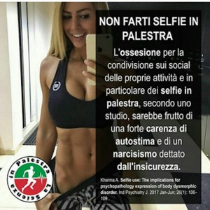 Selfie in palestra